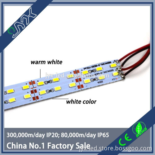 High quality aluminium led rigid strip 5630 5730 72leds/m with CE RoHS outdoor decoration/cabinet light/led rigid bar